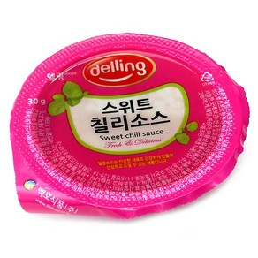 푸드올마켓_ 델링 일회용 스위트칠리소스 한박스(30g x 100ea)