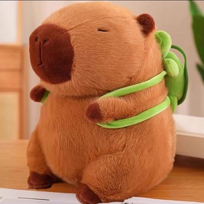 대형 카피바라인형 초대형 귀여운 큰인형 70cm, 1개, 70cm 백팩 스타일