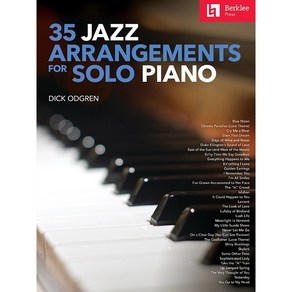 35 Jazz Aangements fo Solo Piano 버클리 재즈 피아노 연습곡 악보 겸 교재 [00345165]