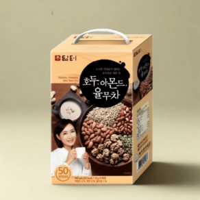 담터 호두아몬드율무차 50개입, 1개, 50개