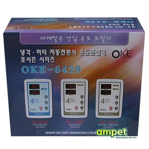 냉각/히터 자동전환식 온도조절기 [3KW이하 OKE-6428HC], 1개