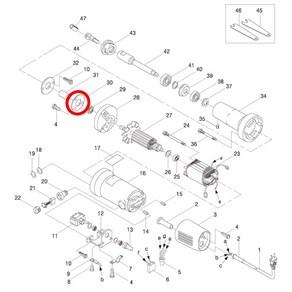 계양부품 베어링커버(B) ACT-100SN (12) DG-100B(36)