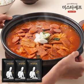 미스타셰프 부대찌개 600g 3팩, 1개