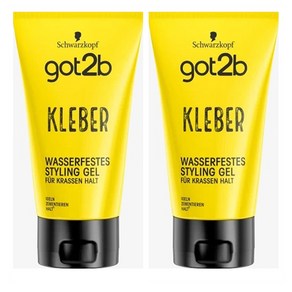 슈바르츠코프 독일 스타일링 젤 글루 워터프루프 150ml x2개 Schwarzkopf got2b Styling gel