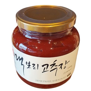 [전통식품] 한국맥꾸룸 국산 전통 맥보리고추장1kg 시골 재래식 국내산, 1개, 1kg