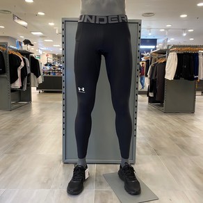 [언더아머] NC강남점 입었을때 너무 편한 남성 HeatGear 아머 레깅스 블랙 1361586-[001]