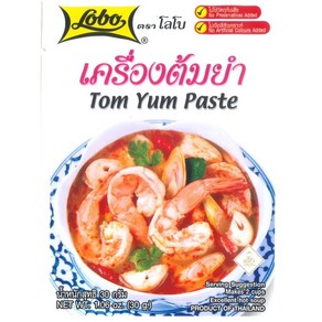 [태국] 로보 톰얌 페이스트 똠얌꿍 / [THAI] LOBO TOMYAM PASTE, 1개, 30g