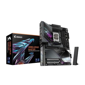 GIGABYTE Z890 AORUS Maste 인텔 코어 울트라 (시리즈 2) LGA 1851 마더보드 ATX DDR5 5X M.2 PCIe 5.0 썬더볼트 4 W, 1개