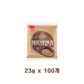 삼립 SPC삼립 정통 밤만쥬 23g, 100개