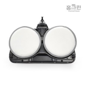 홈크린 키트용 전용부착패드[140mm]1set 물걸레청소포부착패드 원형 코드제로 제트 보만 소형물걸레청소기 호환