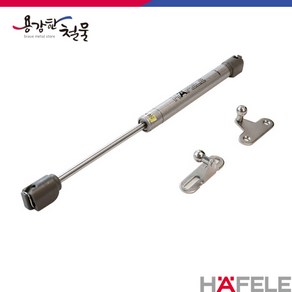 [용감한철물] 헤펠레 가스스프링 쇼바 리드스테이 목재 알루미늄 프레임용, 1개, 80N 긴암 972