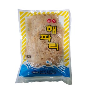 [한국해파리]염장해파리 1kg 족발냉채, 1개