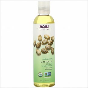 Solutions Certified Organic Castor Oil 237ml