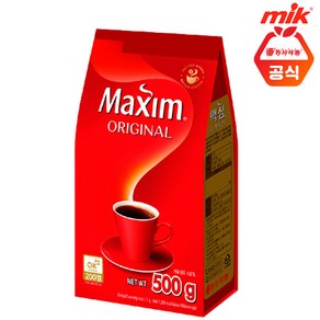 맥심 오리지날 리필 500g+사은품랜덤(id당1개)