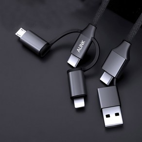 킨타 5 in 1 usb 충전기 c to c 케이블 5핀 8핀 c타입 KIN-T-50, 50cm, 1개, (킨타) 5 in 1 케이블