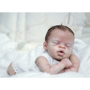 [브리튼] 10 인치 리본돌 Katie 미니 인형 키트 Soft Touch Lifelike 프로, [01] 10inch, [01] doll kit with body, 1개