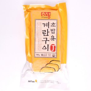 냉동 초밥용 계란구이 슬라이스 500g, 1kg, 1개