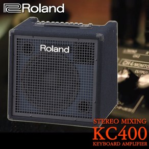 Roland KC-400 150와트 전자드럼 키보드용 앰프 (KC400), 1개