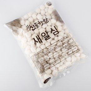 산들햇쌀 새알심 1.5kg / 옹심이 / 산들본가 우리쌀로 만든 쫀듯한 맛이 살아 있는 새알심 / 팥죽새알심 동지팥죽 찹쌀새알심 찹쌀옹심이 떡볶이떡, 1개