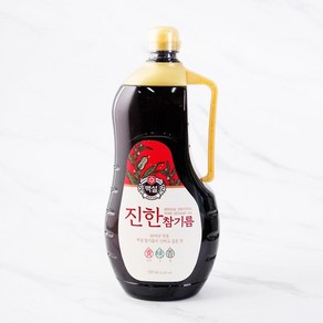 [메가마트]CJ 백설 진한 참기름 1.5L, 1개