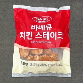 지케이푸드 G. 사세 바베큐 치킨스테이크 (드라이) 1.4kg 닭튀김 닭다리 간식 안주, 1개