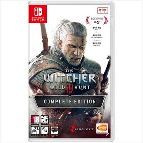 [중고] [스위치] 더 위쳐3 와일드 헌트 컴플리트 에디션 (한글판) THE WITCHER 3 정식발매 닌텐도 정품칩 NS SWITCH