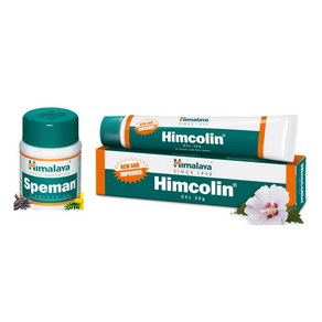 Combo Pack of Himalaya Himcolin Gel 30 gm + Speman ( 60 tablets), 1개, 60정