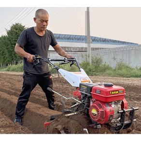 텃밭이앙기 쟁기 주말농장 밭가는 기계 한국관리기 9마력 흙고르기 휴립기 이앙기 경작기