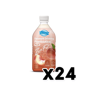 덴마크 드링킹 포스트바이오틱스 복숭아 콜라겐페트음료 500ml x 24개입, 24개