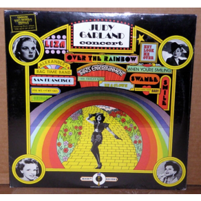 (수입 LP) Judy Galand Concet NEW SEALED vinyl 2 LP ecod gatefold Ove the Rainbow 1974, (수입 LP) Judy Galand Concet N