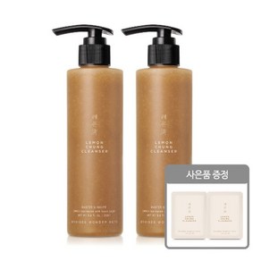 조성아 레몬청 클렌저 200ml 2개+여행용 2매33771280 409496, 단일옵션, 2개