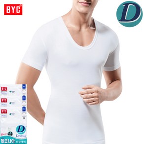 BYC땀냄새안나는데오니아40수반팔런닝3매BYD7002