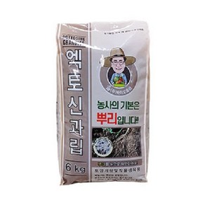 엑토신 과립 6kg 토양개량 작물생육, 1개