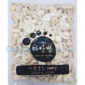 양송이버섯 냉동 슬라이스 5mm 1kg, 1개, 단품