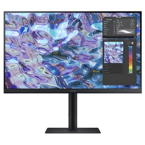 삼성전자 QHD 모니터 FeeSync S61B (68.4 cm) IPS 네로우베젤 회전 리프트 27형 75 Hz S27B610EQC, 68.58cm