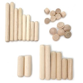 아이베란다 목다보 목심 나무다보 나무뭇 미니목심 커버캡 도웰, 03.목다보 10x30mm (100개), 1개, 소나무색