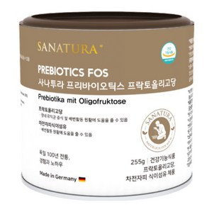 SANATURA 프리바이오틱스 프락토올리고당 차전자피 식이섬유 255g 1통, 1개