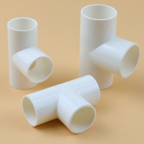 파이프 연결부속 부품 PVC 파이프커넥터 T자 25mm, 1개