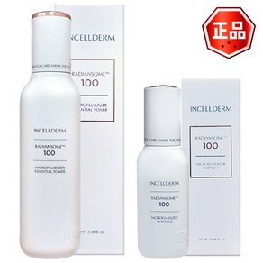 인셀덤 래디언솜 100 마이크로플루다이저 2종 토너 100ml+앰플 30ml, 1개