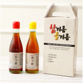 참기름 세트 선물세트 참기름2병+선물박스, 2개, 300ml