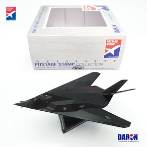 다론 비행기모형 F-117 나이트호크 스텔스 공격기 F117 Nighthawk 다이캐스트 1대150 Daron Postage Stamp PS5386 스카이월드