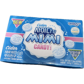아이스제과 씨씨캔디 사이다맛, 30개, 13g