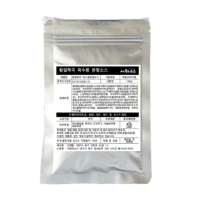 황칠복국 업소용 샘플 100g 육수용 분말소스 유명프렌차이즈 비법육수 사부의소스, 1개