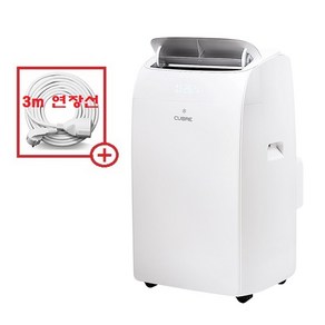 쿠오레 듀얼덕트 이동식에어컨 CPA-D120W 더블흡배기 강력냉방 12 000BTU 리모컨