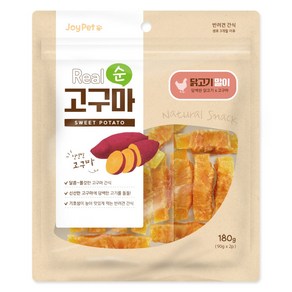 조이펫 리얼 순 고구마 닭고기 강아지간식 180g, 단품, 단품, 1개