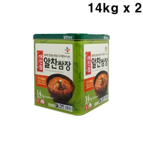 해찬들 알찬쌈장 지함, 28kg, 1개