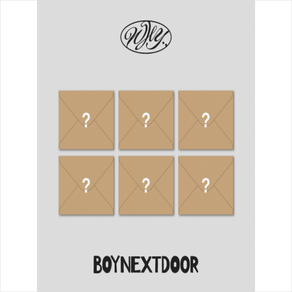 보이넥스트도어 (BOYNEXTDOOR) - 1st EP ‘WHY..’ [LETTER ve.][6종 중 1종 랜덤발송] [예약]0905출고예정