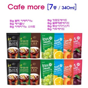 [대호에프앤비] 아이스커피 음료 7종 14개입 (340ml 7종) 홈 등산 낚시 외부행사, 14개, 340ml