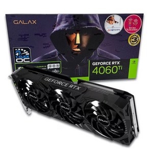 GALAX 지포스 RTX 4060 Ti 3X OC D6 8GB