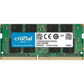 크루셜램 64GB 키트 2x32GB DDR4 2666MHz CL19 노트북 메모리 CT2K32G4SFD8266, 8GB_2666MHz  Memoy, 2개